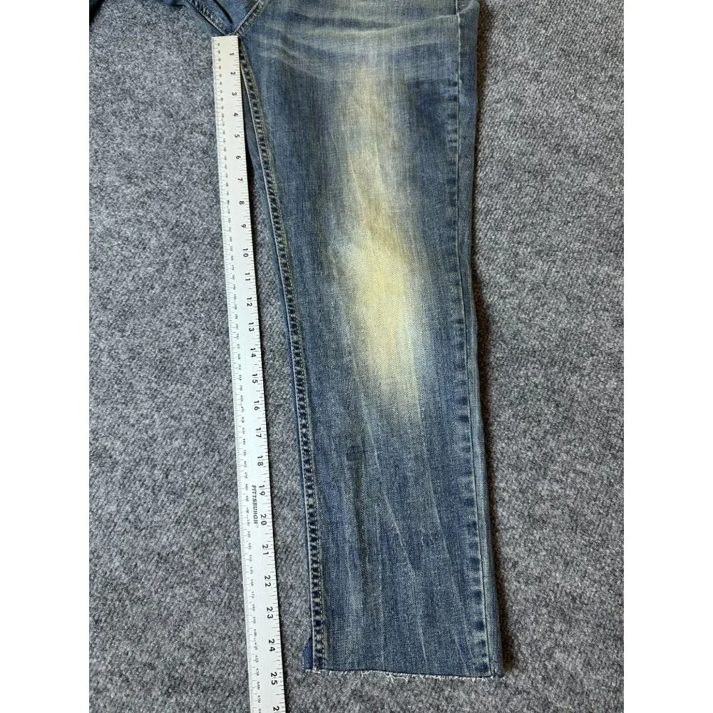 Levi's Demi Curve Low Rise Skinny Stretch Jeans Women Blue Faded Denim Sz 31x25*